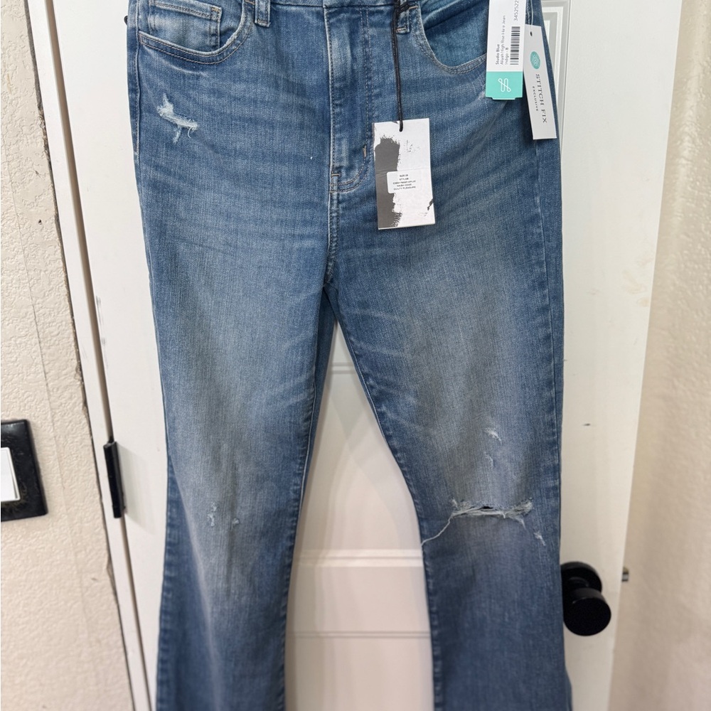 Women's Blue Flare Jeans